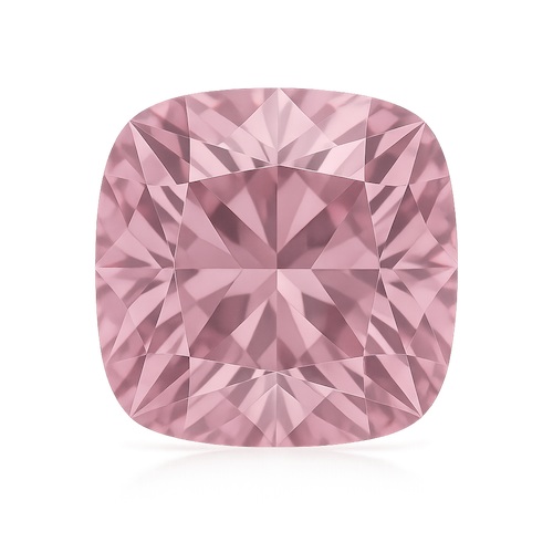 Antique Cushion Light Pink Sapphire Moissanite Loose Stone