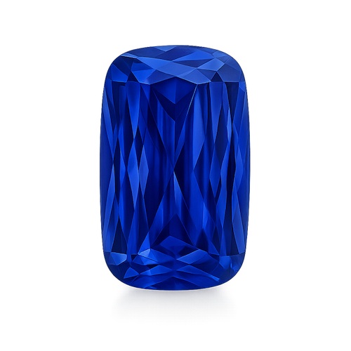 Criss Blue Sapphire Moissanite Loose Stone