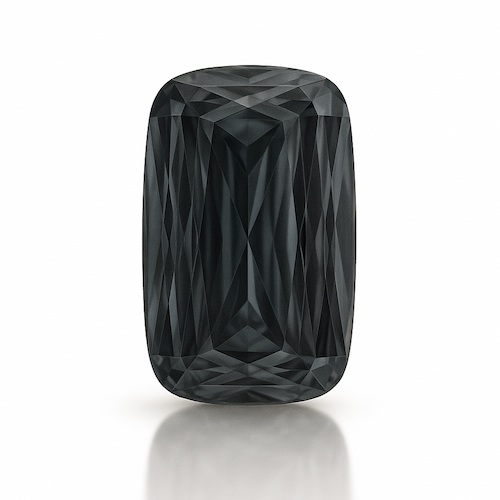 Criss Dark Gray Moissanite Loose Stone