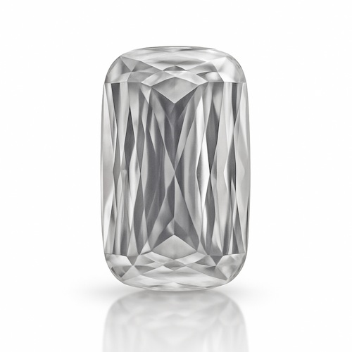 Criss Light Gray Moissanite Loose Stone