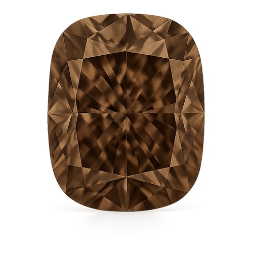 Elongated Cushion Chocolate Moissanite Loose Stone