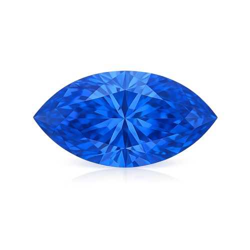 Marquise Cornflower Blue Sapphire Moissanite Loose Stone