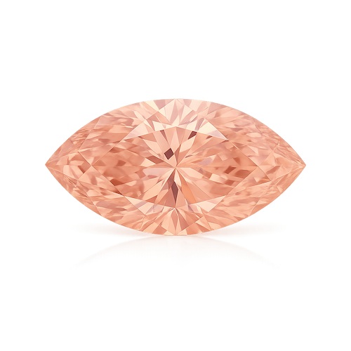 Marquise Peach Pink Sapphire Moissanite Loose Stone