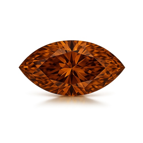 Marquise Vivid Brown Moissanite Loose Stone